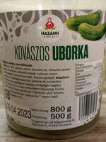 Mängden socker i kovászos uborka