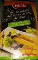 Mängden socker i Filets de maquereaux avec 27% d’huile d’olive