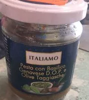 Mängden socker i Pesto con basilico genovese D.O.P e olive taggiache