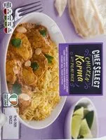 Mängden socker i Chiken korma with pilau rice