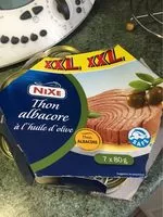 Mängden socker i Thon albacore à l'huile d’olive