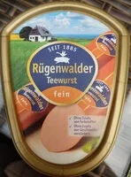 Mängden socker i Rügenwälder Tee Wurst