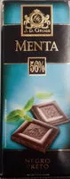 Mängden socker i Chocolat noir menthe