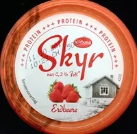 Mängden socker i Skyr Erdbeere