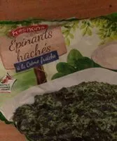 Mängden socker i Épinards hachés à la crème fraîche