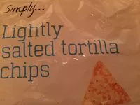 Mängden socker i Lightly salted tortilla chips