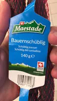 Mängden socker i Schüblig paysan