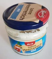 Mängden socker i Sahne Meerrettich im Glas