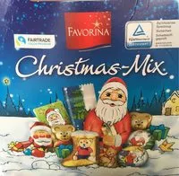Mängden socker i Favorina Christmas mix