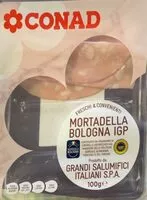 Mängden socker i Mortadella bologna igp