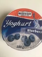 Mängden socker i Joghurt Blueberry
