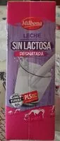 Mängden socker i Leche Desnatada, Sin Lactosa
