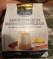 Mängden socker i Arroz con leche manzana caramelizada
