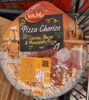Mängden socker i Pizza Chorizo Chorizo Bacon & Mozzarella Pizza