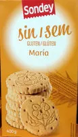 Mängden socker i Galletas María sin gluten