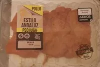 Mängden socker i pechuga de pollo estilo andaluz