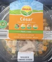 Mängden socker i Cesar con pollo y queso
