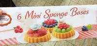Mängden socker i 6 Mini Sponge Bases