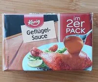 Mängden socker i Geflügel-Sauce