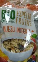 Mängden socker i Bio Organic Wholegrain Muesli (spelt, fruit and berries)