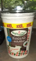 Mängden socker i Кисело мляко 3.6%