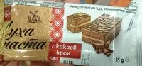 Mängden socker i Суха паста с какаов крем