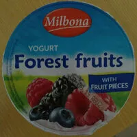 Mängden socker i Yogurt Forest fruits