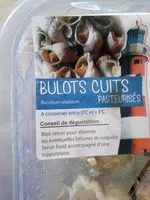 Mängden socker i Bulots cuits pasteurisés