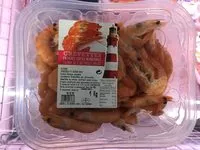 Mängden socker i Crevettes entières cuites réfrigérées