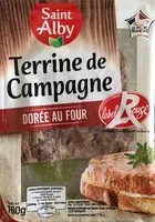 Mängden socker i Terrine de campagne Label Rouge