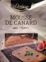 Mängden socker i Mousse de canard aux figues