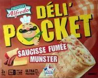 Mängden socker i Déli'Pocket Saucisse Fumée Munster