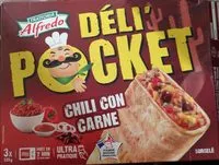 Mängden socker i Déli'pocket Chili con carne