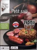 Mängden socker i Petit salé aux lentilles vertes