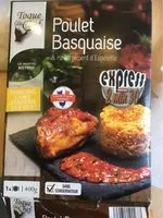 Mängden socker i Poulet Basquaise & riz au piment d'Espelette