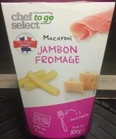 Mängden socker i Macaroni - Jambon Fromage
