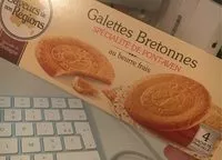Mängden socker i Galettes de Pont-Aven