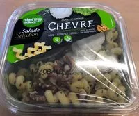 Mängden socker i Salade serpentini Crudités Chèvre, noix et tomate