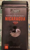 Mängden socker i Café en grains 250g du Nicaragua