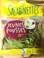Mängden socker i Salade Jeunes Pousses