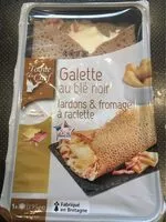 Mängden socker i Galette au blé noir lardons fromage à raclette