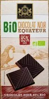 Mängden socker i Bio Chocolat Noir Equateur 85% cacao