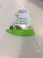 Mängden socker i Tarte aux poires façon amandine