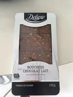 Mängden socker i Bouchées chocolat lait