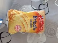 Mängden socker i Brioche tranchée