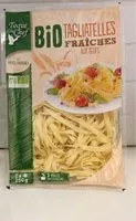 Mängden socker i Tagliatelles fraîches aux oeufs bio