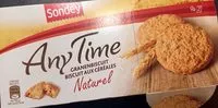 Mängden socker i AnyTime Biscuit aux Céréales Naturel