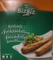 Mängden socker i Fricadelles croustillantes