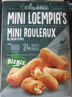 Mängden socker i Mini loempia's