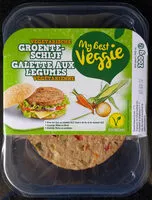 Mängden socker i Galette aux légumes végétarienne